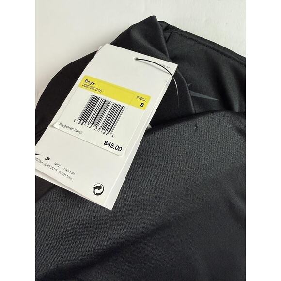 Nike Dri-FIT Boys Football Padded Pants Small S Black 908738-010 Integrated Belt - Picture 11 of 14